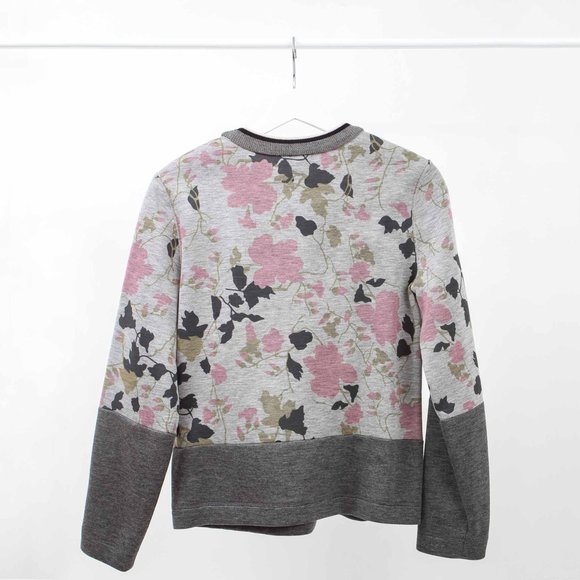 Ferragamo Floral Print Bonded Sweatshirt - Picture 2 of 3